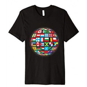 T-Shirt Planet Earth With...