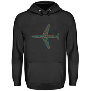 Travel Hoodie with Aircraft